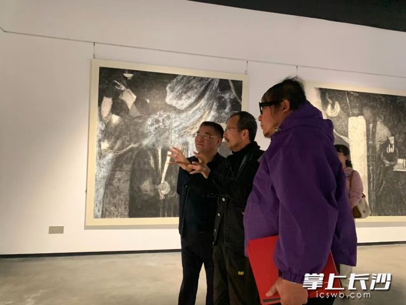观展现场。均为主办方 供图 观展现场。均为主办方 供图