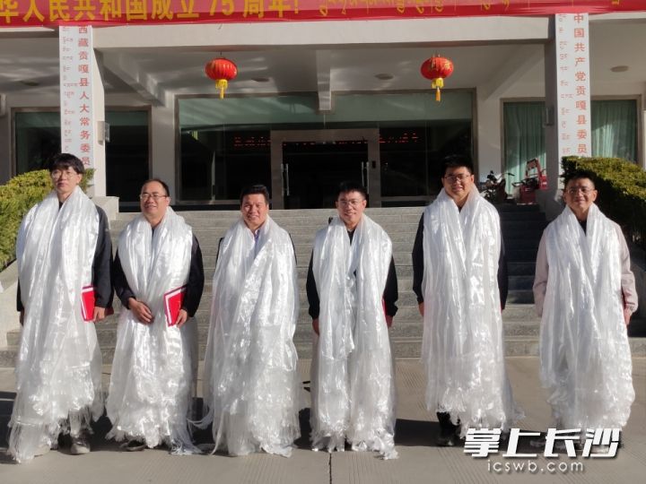今年7月，长沙市第六批“小短援”队员奔赴雪域高原，开始为期3个月的援藏工作。