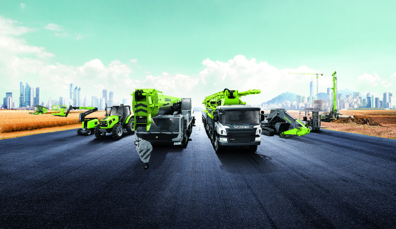 第三季度，中联重科新兴板块增长迅猛。资料图片