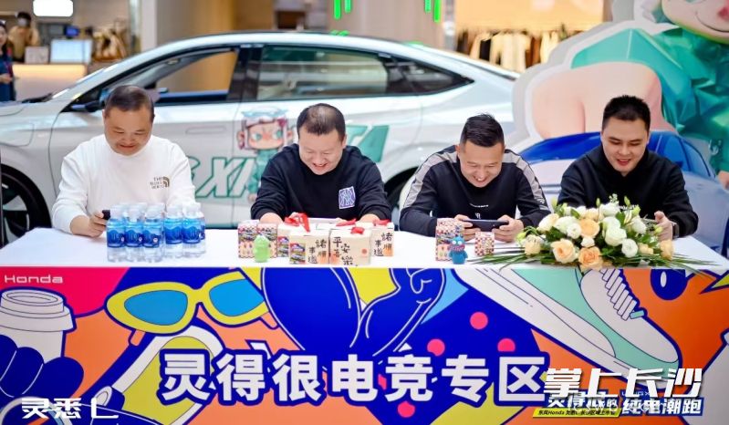 电竞专区让车迷提前感受到了速度与激情。