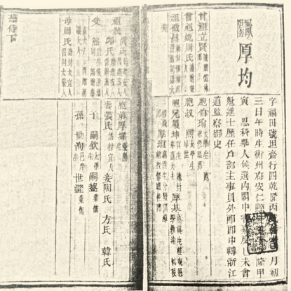 道光十七年《续刻岳麓书院同门齿谱》书影。图片选自《岳麓书院史》