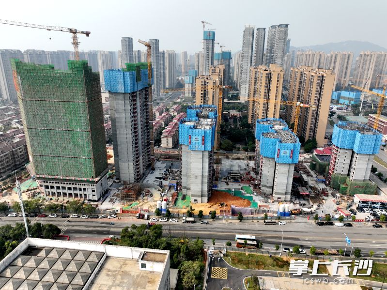 今年湘江新区安置保障房已完成五千余套。图片均由湘江新区提供