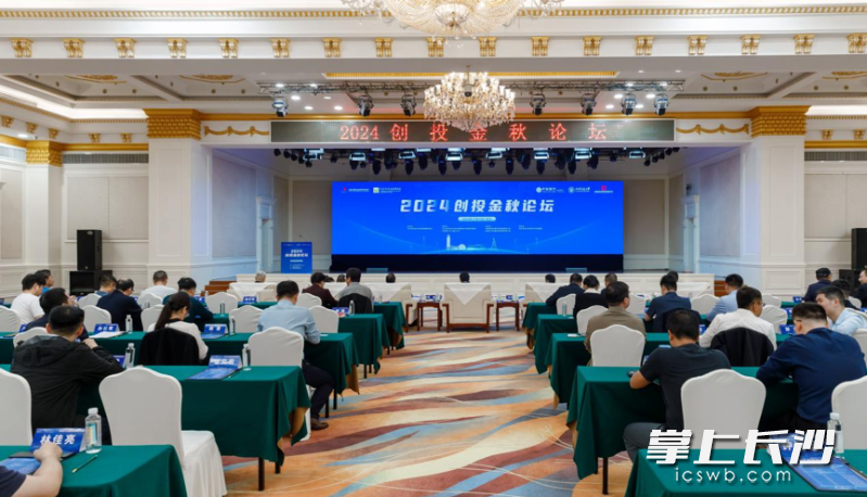 长沙经开区2024创投金秋论坛现场。园区供图