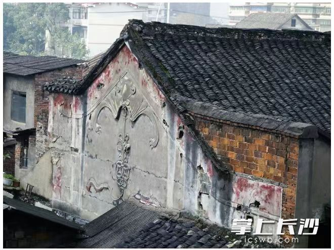 古朴雅致的文昌阁花厅遗址。长沙晚报全媒体记者 李卓 摄