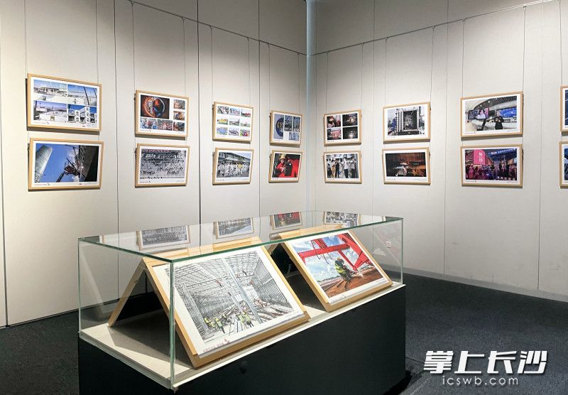 “匠心筑梦”长沙市职工书画摄影作品展在长沙市图书馆开展。均为长沙晚报通讯员 彭穗 摄 “匠心筑梦”长沙市职工书画摄影作品展在长沙市图书馆开展。均为长沙晚报通讯员 彭穗 摄