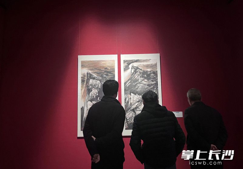 市民观展。
