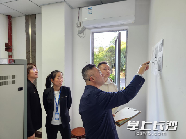 湘江新区构建“专班+专家”模式，为安全生产上好“双保险”。 均为长沙晚报通讯员向玲娅供图