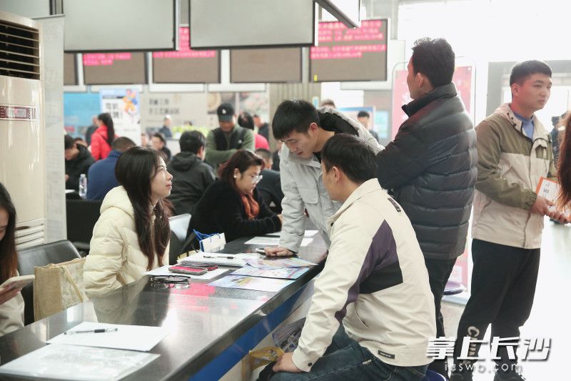 4日，2024年退役军人暨随军随调家属专场招聘会举行。长沙晚报通讯员 陈盼 供图