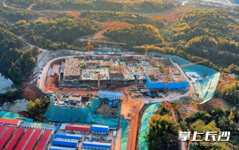 湘江创新港建设现状。