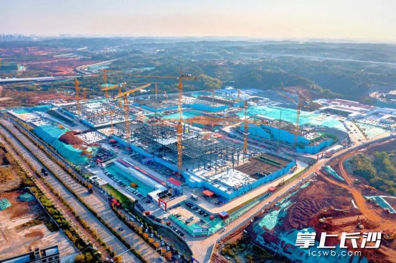 湘江科学中心建设现状。 均为通讯员供图