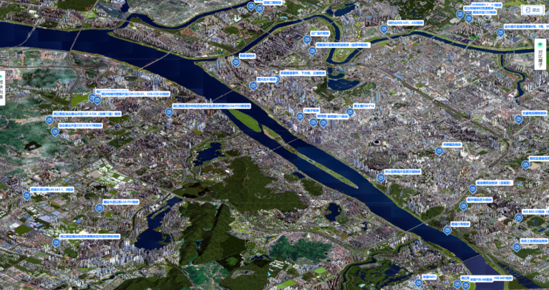 长沙土地推介图。