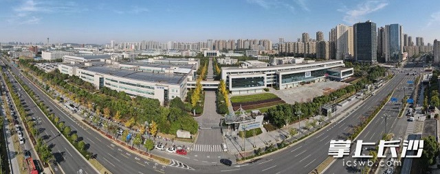 威胜科技园俯瞰图。