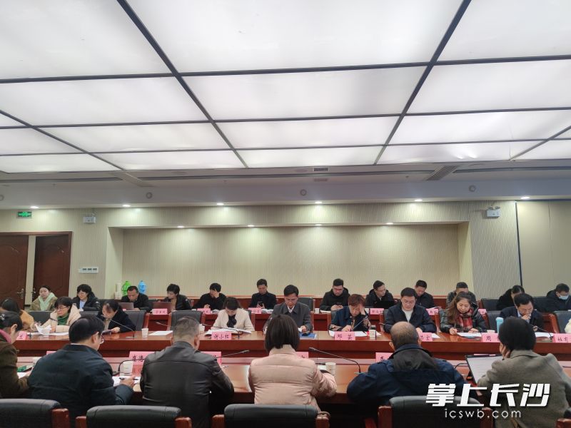 今日教育工作情况通报会上，市教育局党委书记王旭介绍了2025年的重点工作计划和未来发展蓝图。长沙晚报全媒体记者 岳霞 摄