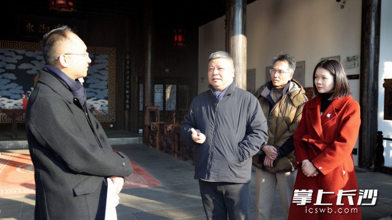 调研现场。