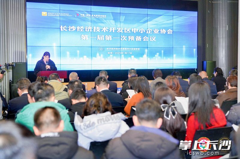 成立大会现场。 均为长沙晚报全媒体记者匡小娟摄