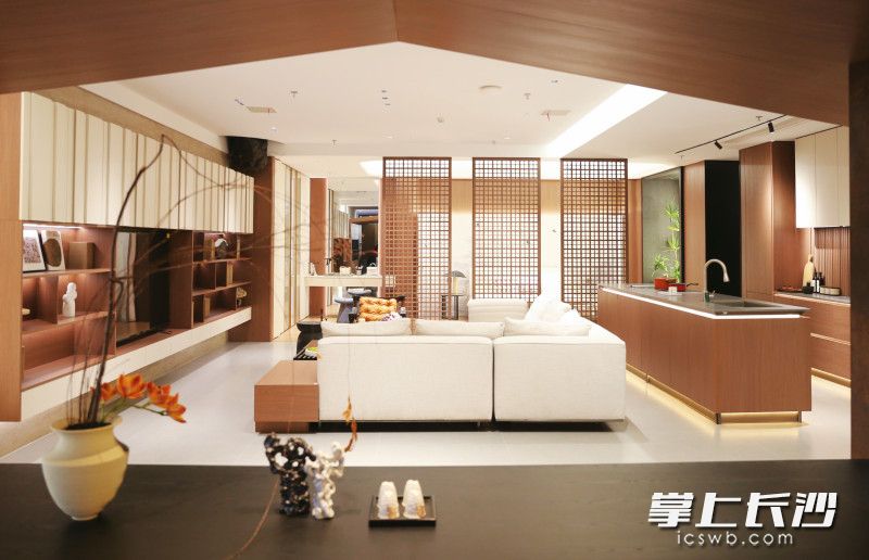 家居体验馆户型、风格各不相同。
