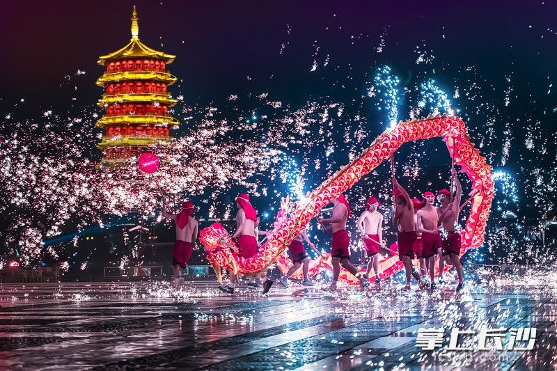 铜官窑国风乐园邀你来过年。 均为景区供图