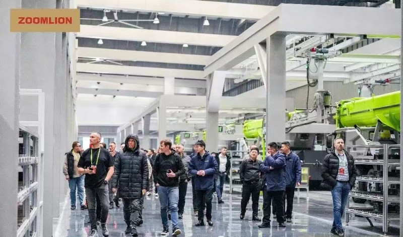 产线参观。图片均由受访者提供