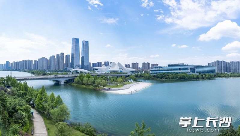 湘江新区以产业“含绿量”促发展“含金量”。 资料图片