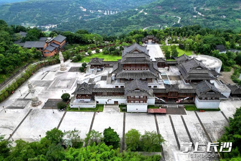 重庆市大足区宝顶镇石刻艺术博物馆外貌。受访者供图