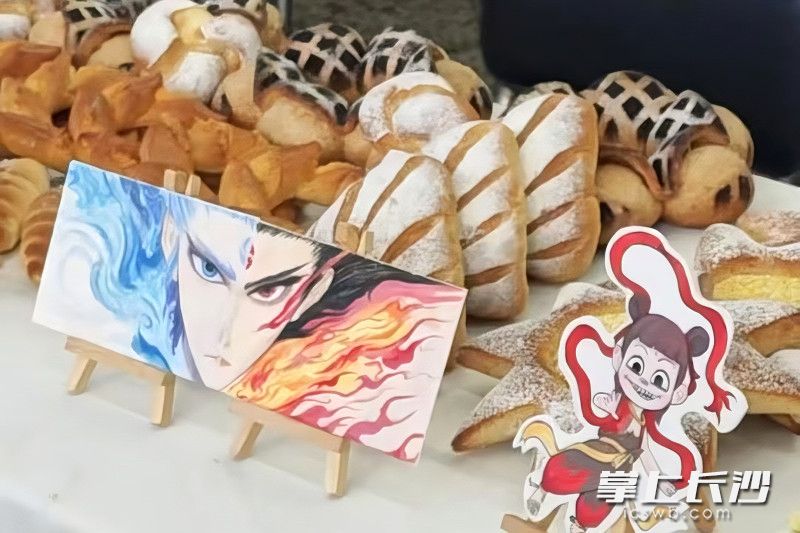 长沙优美西点师烘焙师作品展示。 均为通讯员供图