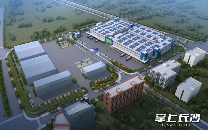 国控湖南物流二期效果图