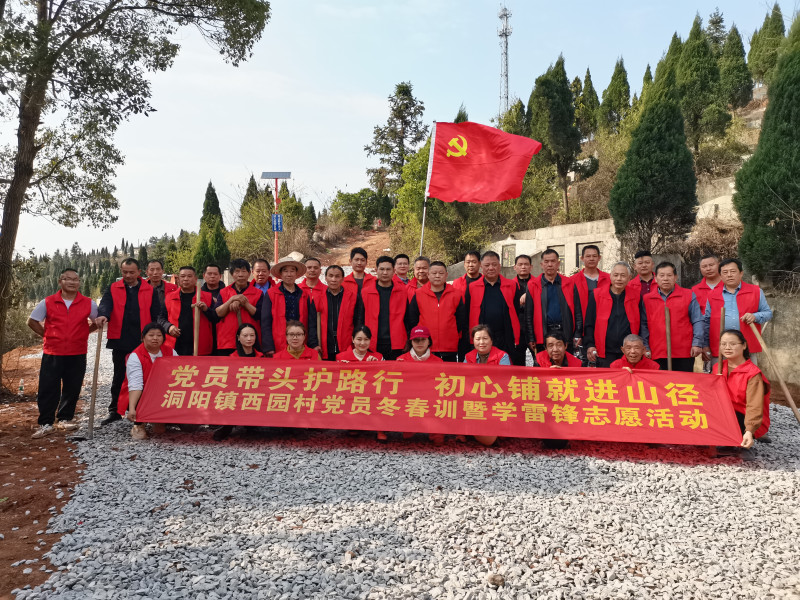 连日来，洞阳镇志愿者开展各种志愿服务活动。
