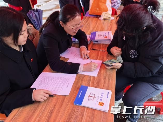 活动现场。长沙晚报通讯员 杨梦香 供图