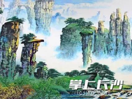 李艳的湘绣作品。  均为长沙非遗馆供图