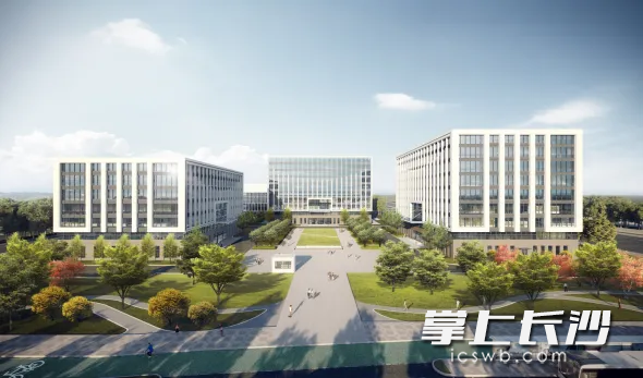长沙机场综合业务用房效果图