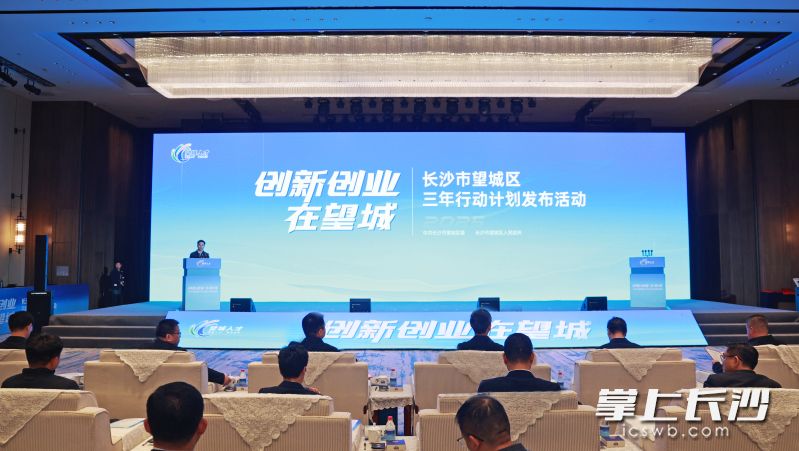 望城区发布“创新创业在望城”三年行动计划。 均为长沙晚报通讯员黄旭里摄