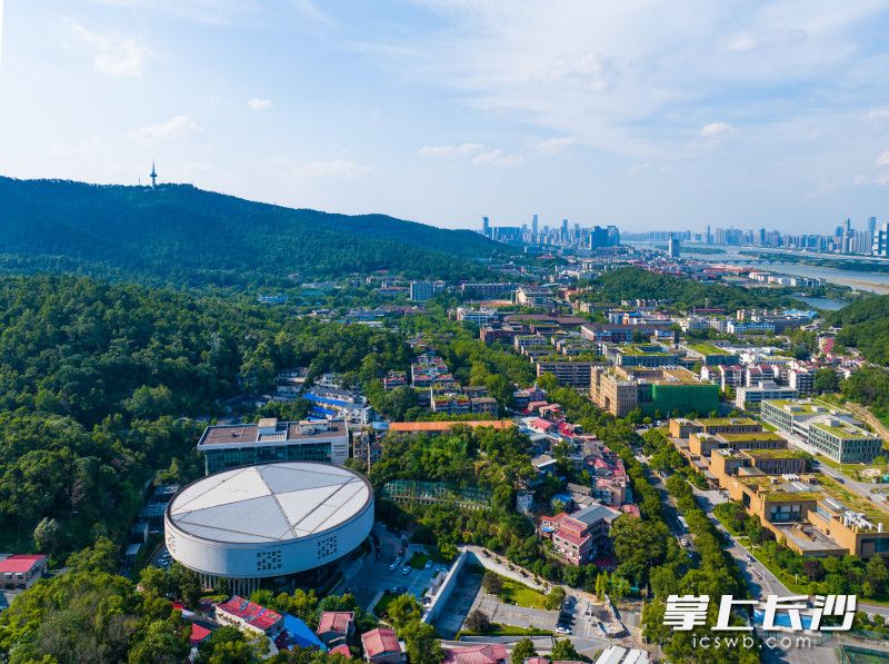 岳麓山下大学城。邹麟 摄