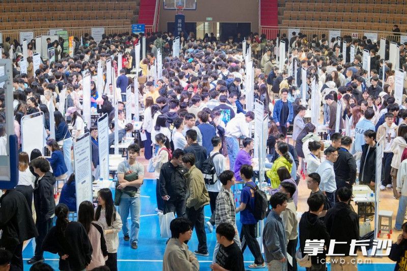12日，2025年华为ICT人才联盟招聘会·数智人才专场在湖南信息学院举行。