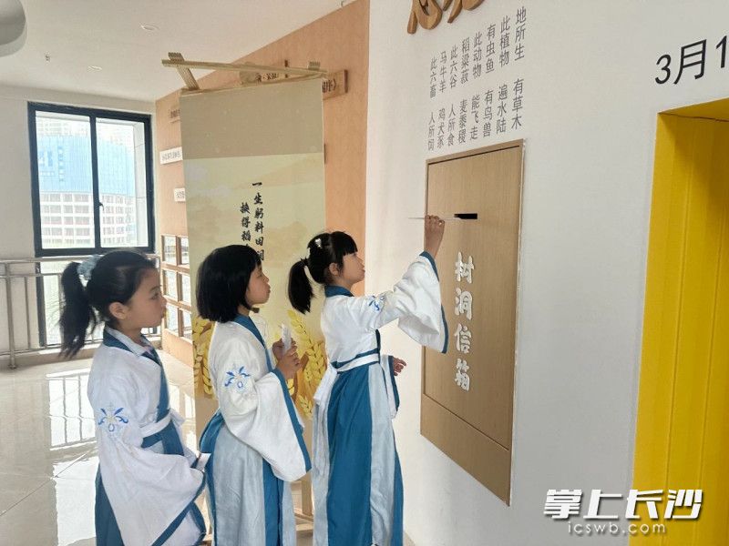 将自己的梦想投入到信箱。