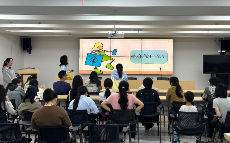 荣华社区关工委组织“守护蓝星，童创未来”环保科普活动。通讯员供图