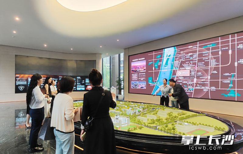 日前，中建天序1958项目开放，吸引了众多客户。 均为长沙晚报全媒体记者孙占锋摄