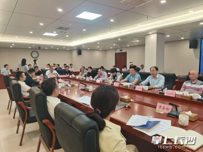 宁乡市举行第44次“市长企业接待日-非遗专场”活动，非遗代表性传承人在现场畅所欲言。 长沙晚报全媒体记者 张禹 通讯员 范婷 摄