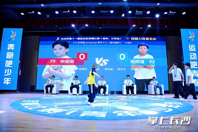 选手1对1battle。均为主办方供图