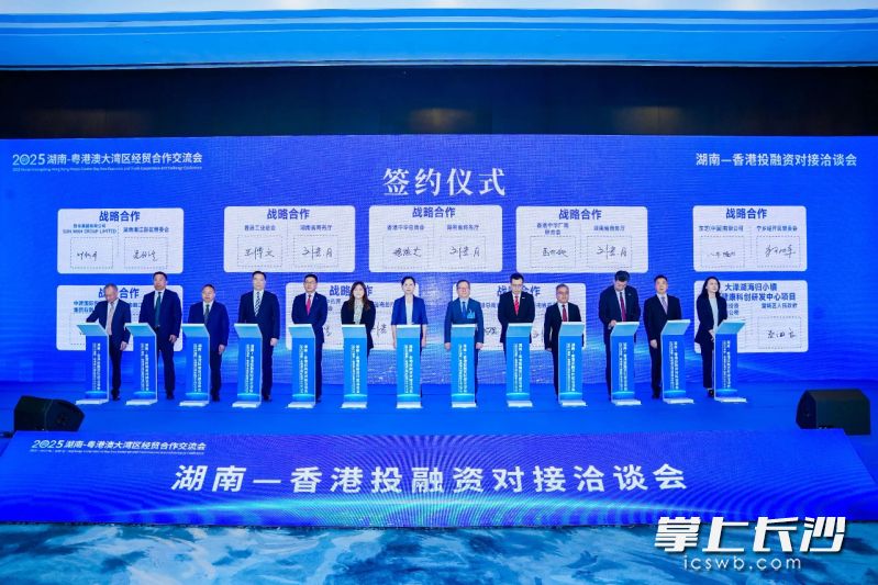 签约现场。 均为通讯员供图