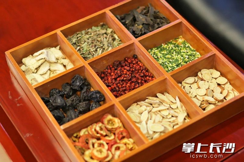 中药药材。