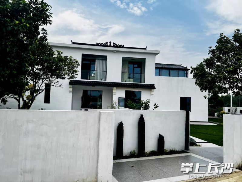 闲置农房改造后。