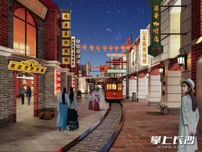 铜官窑竖店影视基地效果图。  均为通讯员供图