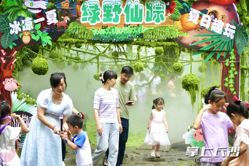 石燕湖景区绿野仙踪成游客最爱的热门打卡地。均为长沙晚报全媒体记者 贺文兵 摄 石燕湖景区绿野仙踪成游客最爱的热门打卡地。均为长沙晚报全媒体记者 贺文兵 摄