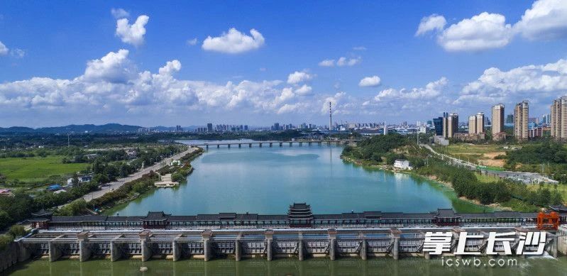 宁乡沩水生态“含金量”不断提升。长沙市生态环境局宁乡分局供图
