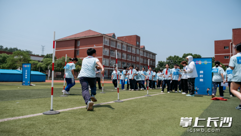 长沙市雨花区石燕湖中学测试现场。