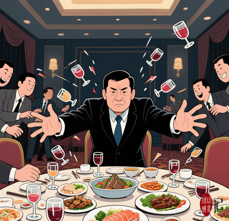 违规吃喝问题是作风建设的大敌。图片均由AI生成。 违规吃喝问题是作风建设的大敌。图片均由AI生成。