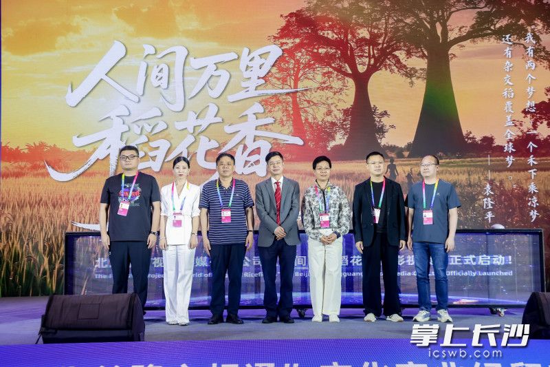中非合拍电视剧《人间万里稻花香》。