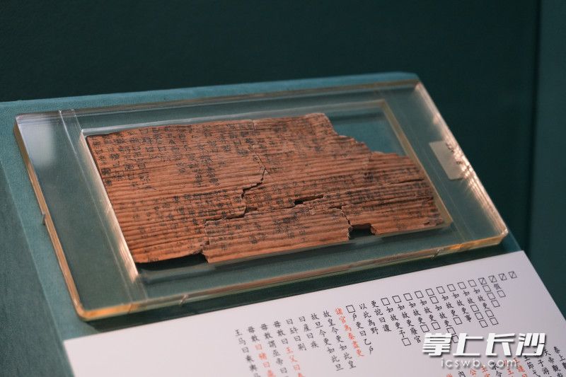 更名诏书木牍。