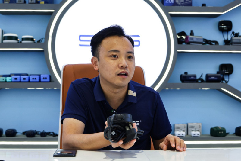 2016年,唐启杰来到广东中山创业。 均为 通讯员 展钊 摄 2016年,唐启杰来到广东中山创业。 均为 通讯员 展钊 摄