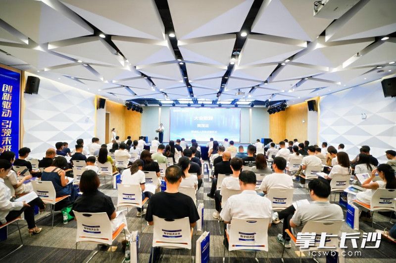 19日，“数聚望城·智创未来”望城区数字经济产业沙龙在望城经开区大学生创新创业基地举办。 通讯员供图